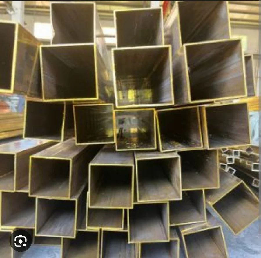 Brass Rectangular Tube